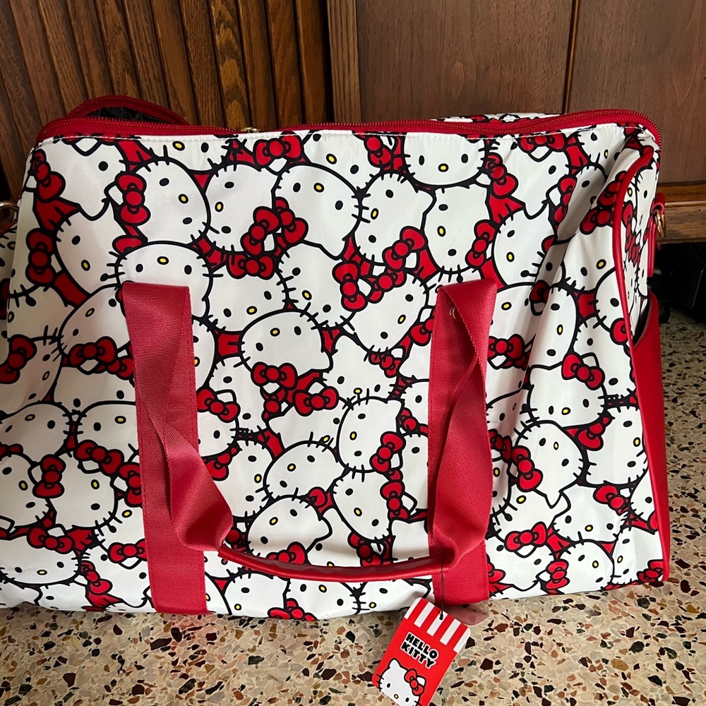 Hello Kitty duffel bag